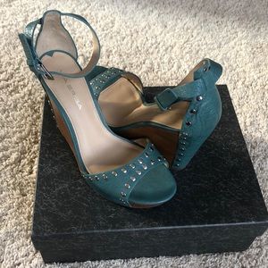 Via Spiga Mercato Sandals, turquoise